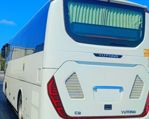 39 Seater Luxury bus Back View