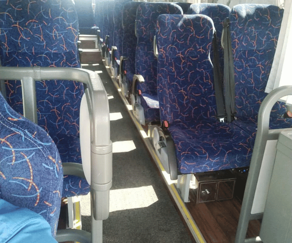 35 Seater Luxury Bus interior