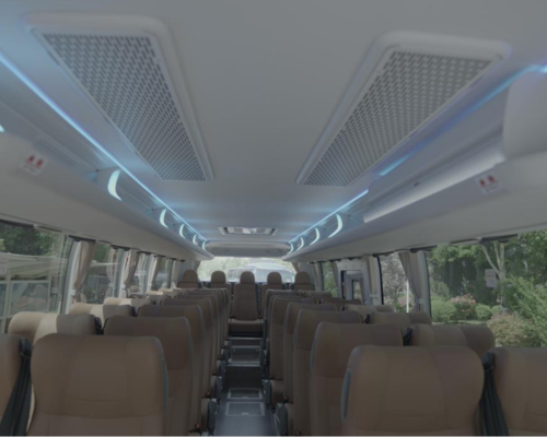 35 Seater Luxury Bus interior