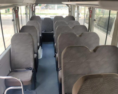 22 Seater Toyota Coaster Bus Interior