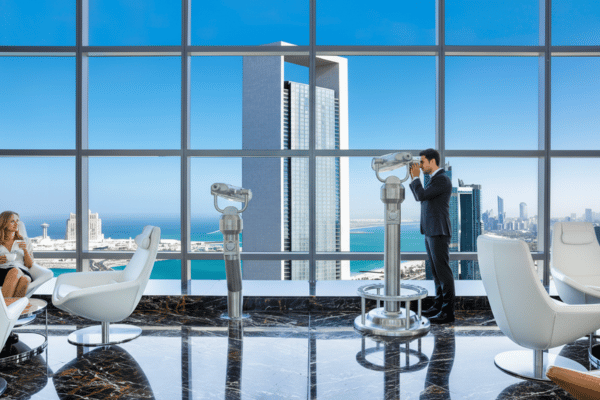 Etihad Tower Observation Deck at 300